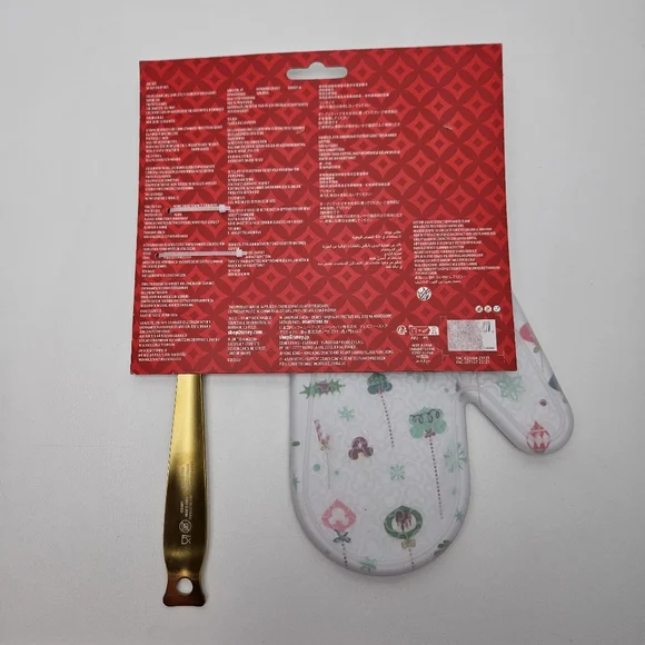 Disney Christmas Oven Mitt and Spatula Set
